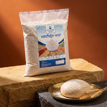 Dear Mom Multigrain Atta with dough